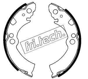 FRI.TECH. Комплект тормозных колодок 1067.162