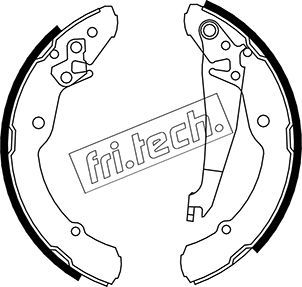 FRI.TECH. Комплект тормозных колодок 1106.219