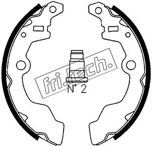 FRI.TECH. Комплект тормозных колодок 1111.236