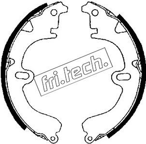 FRI.TECH. Комплект тормозных колодок 1115.271