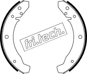 FRI.TECH. Комплект тормозных колодок 1124.250