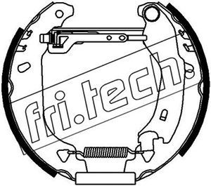 FRI.TECH. stabdžių trinkelių komplektas 16109