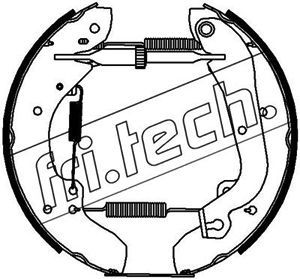 FRI.TECH. Комплект тормозных колодок 16200