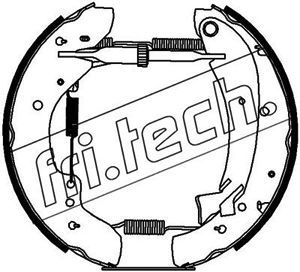 FRI.TECH. stabdžių trinkelių komplektas 16204