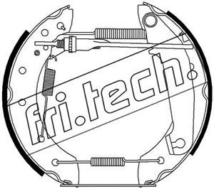 FRI.TECH. stabdžių trinkelių komplektas 16206