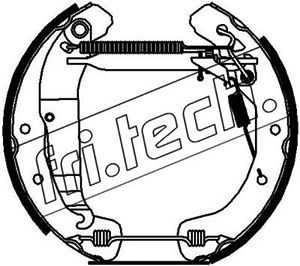 FRI.TECH. Комплект тормозных колодок 16248