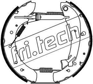 FRI.TECH. stabdžių trinkelių komplektas 16335