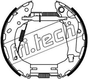 FRI.TECH. Комплект тормозных колодок 16457