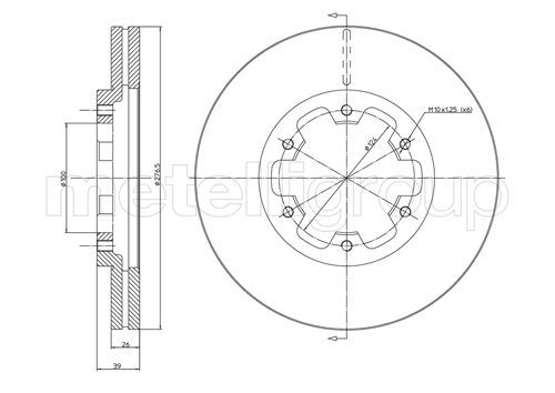 FRI.TECH. Тормозной диск BD0335