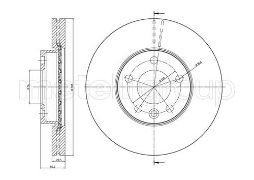 FRI.TECH. Тормозной диск BD0979