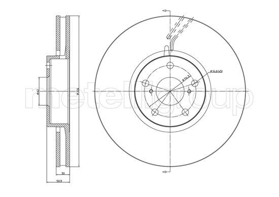 FRI.TECH. Тормозной диск BD1033