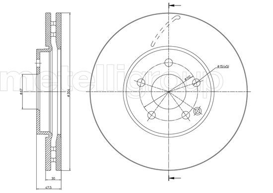 FRI.TECH. Тормозной диск BD1041