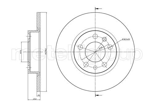 FRI.TECH. Тормозной диск BD1089