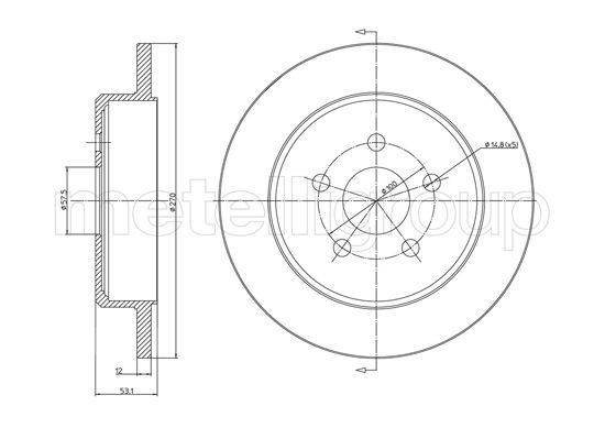 FRI.TECH. Тормозной диск BD1402