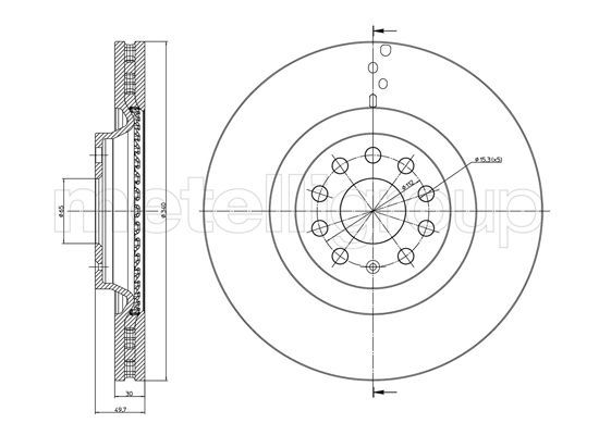 FRI.TECH. Тормозной диск BD1456