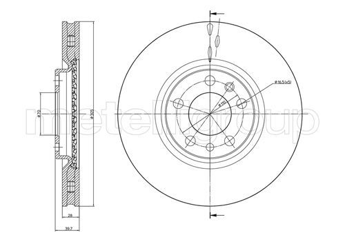 FRI.TECH. Тормозной диск BD1487