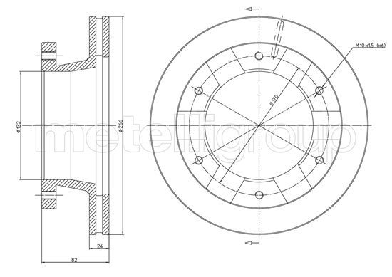 FRI.TECH. Тормозной диск BD1522