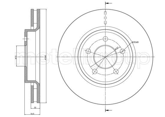 FRI.TECH. Тормозной диск BD1546