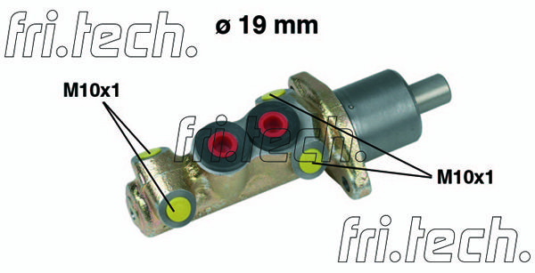 FRI.TECH. pagrindinis cilindras, stabdžiai PF008