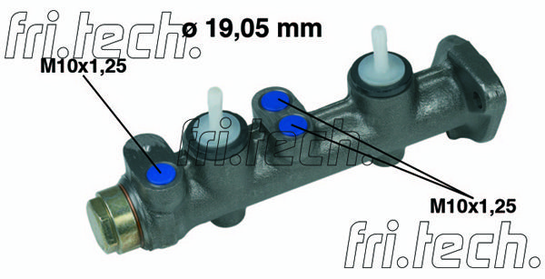 FRI.TECH. pagrindinis cilindras, stabdžiai PF015