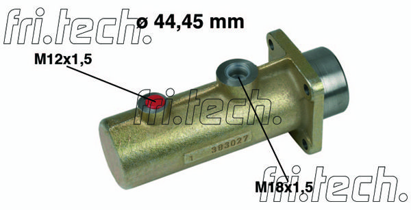 FRI.TECH. pagrindinis cilindras, stabdžiai PF026