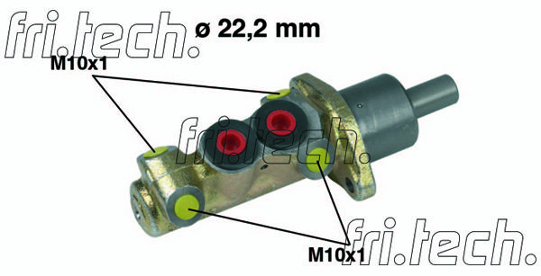 FRI.TECH. pagrindinis cilindras, stabdžiai PF039