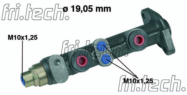 FRI.TECH. Главный тормозной цилиндр PF072