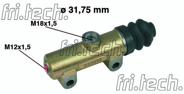 FRI.TECH. pagrindinis cilindras, stabdžiai PF101