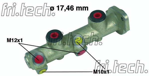 FRI.TECH. Главный тормозной цилиндр PF128