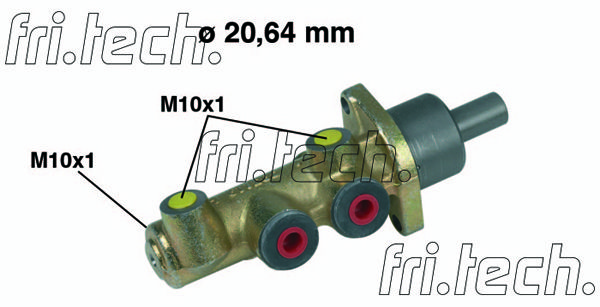 FRI.TECH. Главный тормозной цилиндр PF187