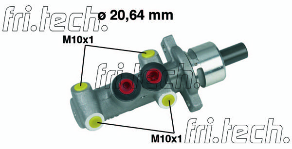 FRI.TECH. Главный тормозной цилиндр PF213