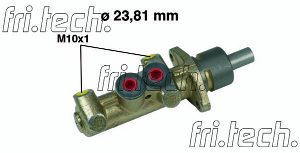 FRI.TECH. pagrindinis cilindras, stabdžiai PF217