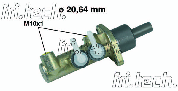 FRI.TECH. pagrindinis cilindras, stabdžiai PF229