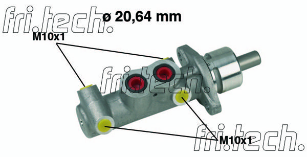 FRI.TECH. pagrindinis cilindras, stabdžiai PF235