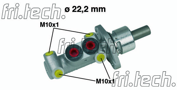 FRI.TECH. Главный тормозной цилиндр PF248