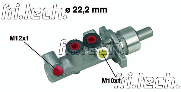 FRI.TECH. pagrindinis cilindras, stabdžiai PF251