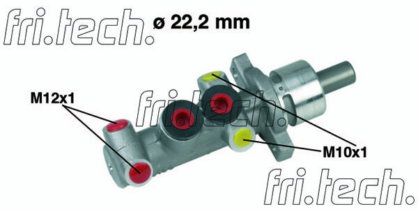 FRI.TECH. pagrindinis cilindras, stabdžiai PF252