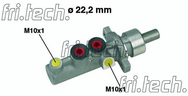 FRI.TECH. pagrindinis cilindras, stabdžiai PF260