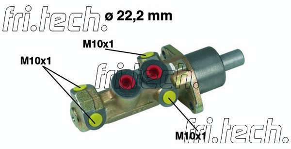 FRI.TECH. pagrindinis cilindras, stabdžiai PF287