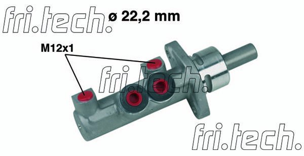 FRI.TECH. pagrindinis cilindras, stabdžiai PF310