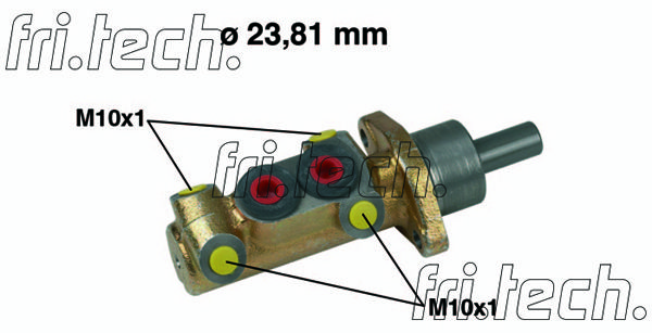 FRI.TECH. pagrindinis cilindras, stabdžiai PF313