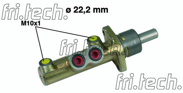 FRI.TECH. pagrindinis cilindras, stabdžiai PF385