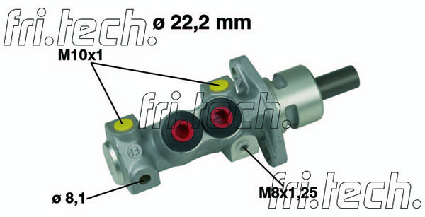 FRI.TECH. pagrindinis cilindras, stabdžiai PF434