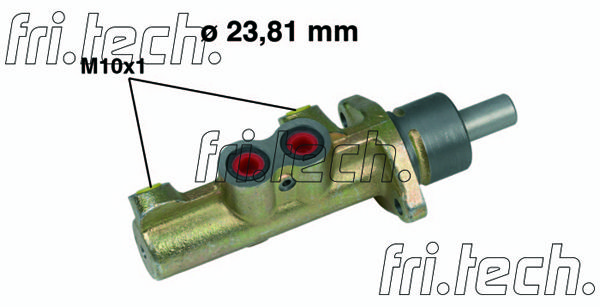 FRI.TECH. pagrindinis cilindras, stabdžiai PF464