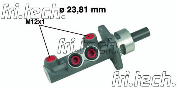 FRI.TECH. pagrindinis cilindras, stabdžiai PF499