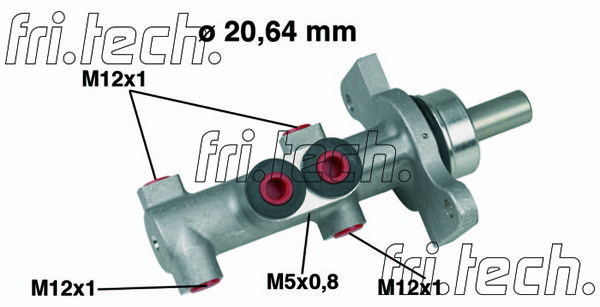 FRI.TECH. pagrindinis cilindras, stabdžiai PF508