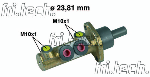 FRI.TECH. pagrindinis cilindras, stabdžiai PF512