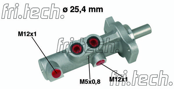 FRI.TECH. pagrindinis cilindras, stabdžiai PF513