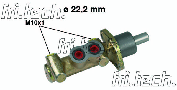 FRI.TECH. pagrindinis cilindras, stabdžiai PF532