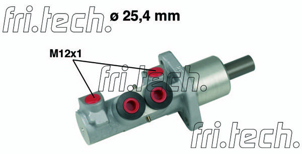 FRI.TECH. pagrindinis cilindras, stabdžiai PF600
